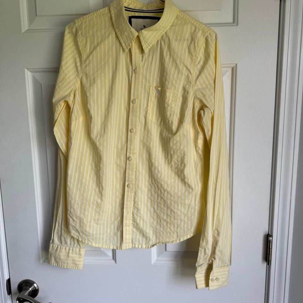 Abercrombie-fitch Women's Yellow Shirt